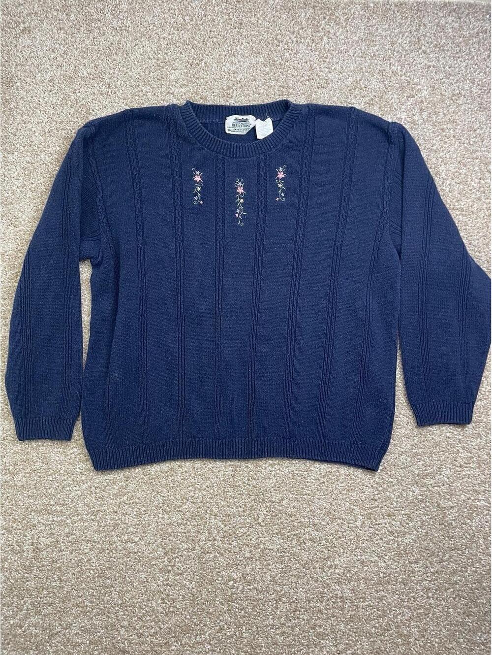 Vintage Northern Reflections Women's Sz XLCardigan Sweater